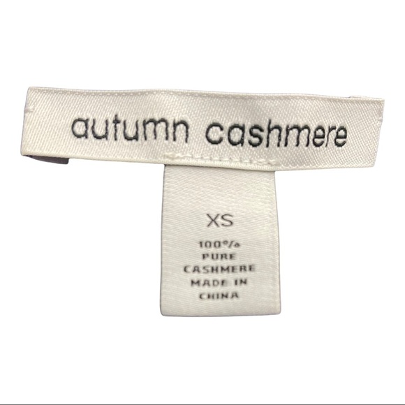 Autum cashmere cold shoulder oversized sweater shirt sleeve size XSmall.… - Picture 11 of 12